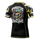 PRIDE OR DIE cold instinct RASHGUARD - BLACk